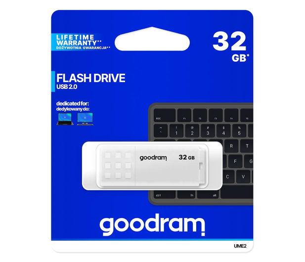 GOODRAM USB 2.0 32GB 20MB/s UME2-0320W0R11 - 606421 - zdjęcie 5